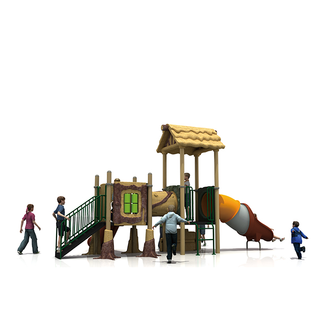 子供のための屋外公園コテージシルデ遊具
